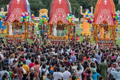 Chariouts Ratha Yatra Thirty One