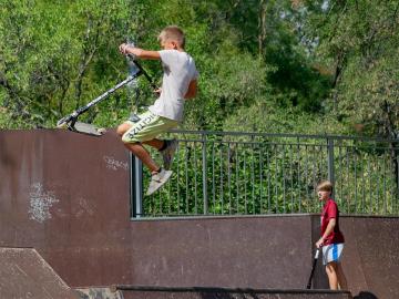 At the skate park-2