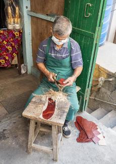 Cutting Shoe Soles