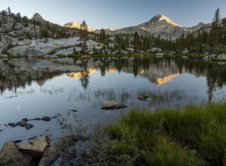 Sixty Lakes Reflection