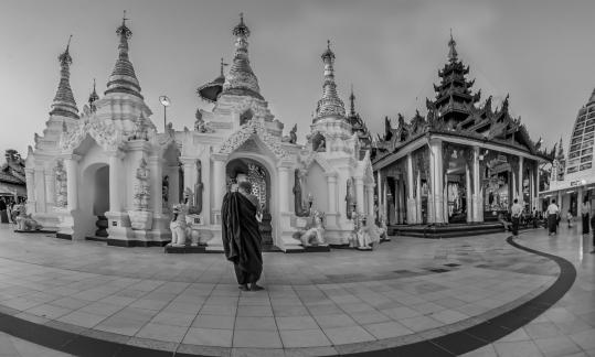 Prayers At The Yangon Temple 104