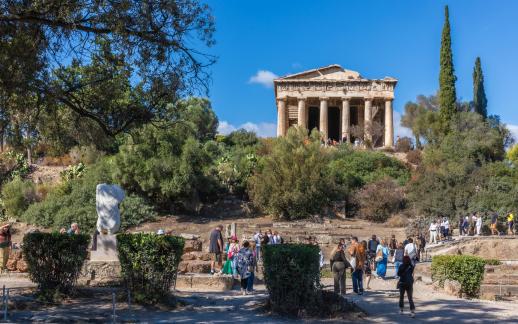 HEPHAESTUS TEMPLE IN ATHENS