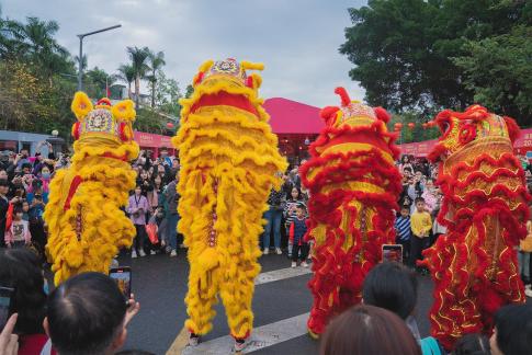 usher in the lunar New Year E