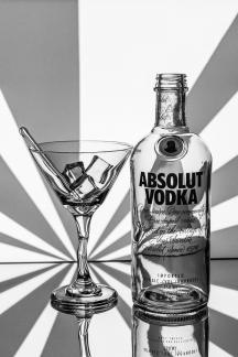 Absolut in Yellow and Blue