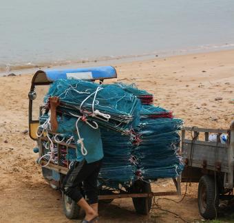 Fishing boats at sea 41