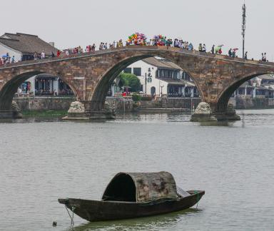 Small boats in the river 6