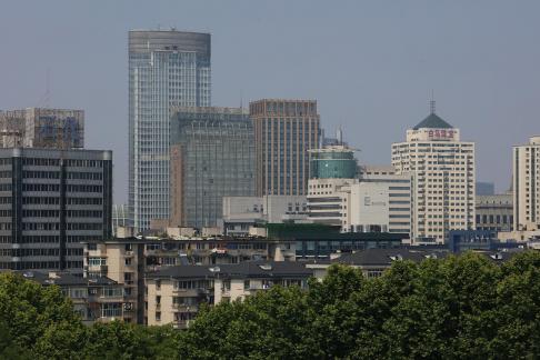 City forest overlapping green 1