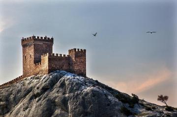 Old fortress in Sudak