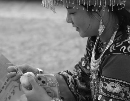Miao clothing charm 11