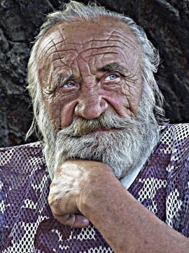 Wise grandfather