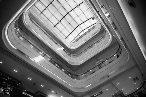 Strolling around the mall 3
