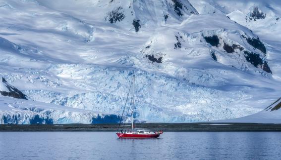 Driving a boat to Antarctica