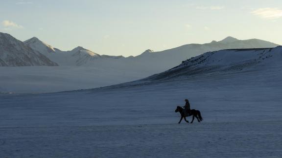 Kasakh Horseman Isolation