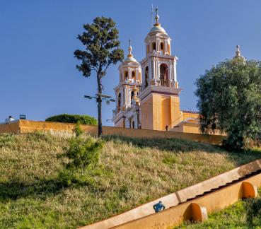 Church on a hill