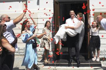 Happiest day is wedding
