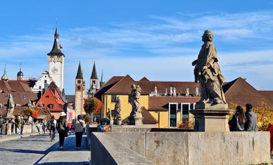 Guardian on the Rhine Bridge
