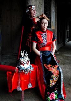 The bride to be married
