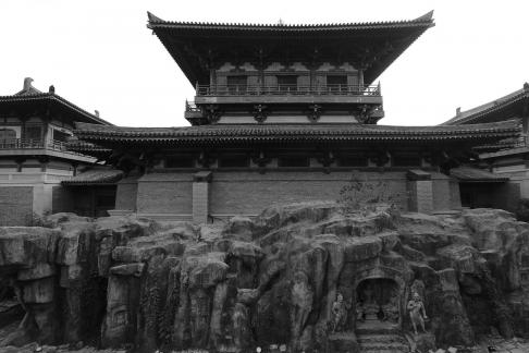 Wood and stone light and shadow 9