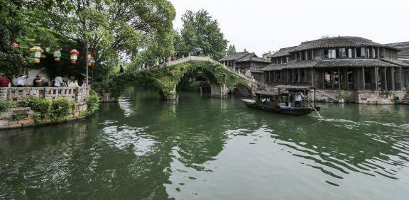 Crossing the Water Town Bridge 14