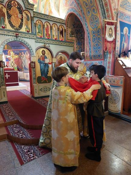 Communion in church