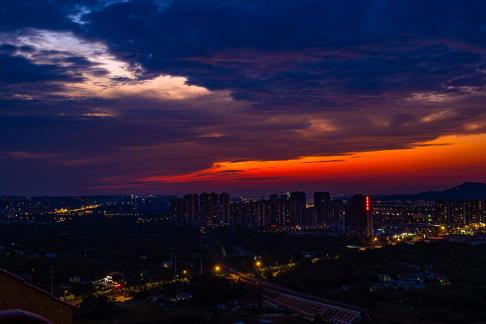The distant sunset 10