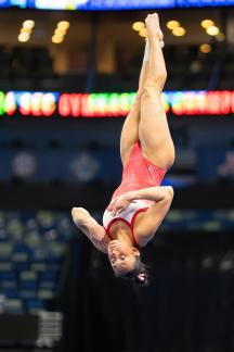 Razorback Floor Practice IN NOLA