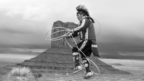 Navaho Hoop Dancer Legs Linked