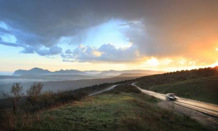 Evening in the Crimea