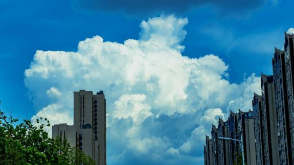 Distant clouds