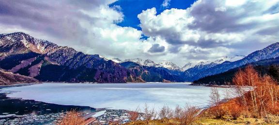 Lakes on the Tianshan Mountains