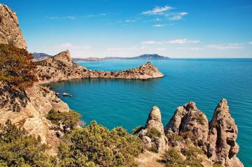 The green bay of Crimea