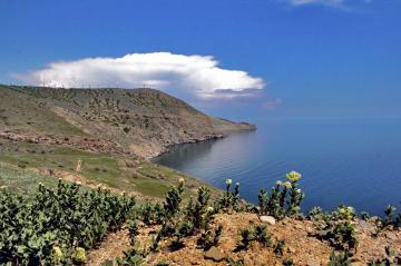 Cape Meganom in Crimea