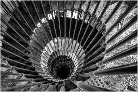 Ljubliana castle staircase