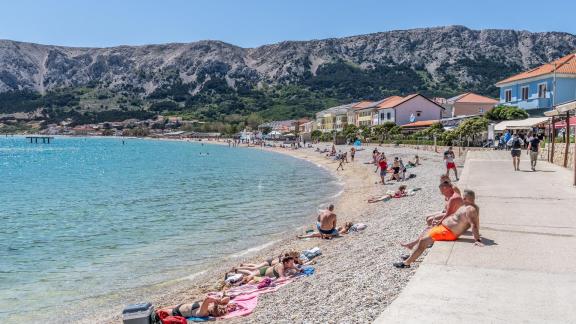 Baska beach Krk2