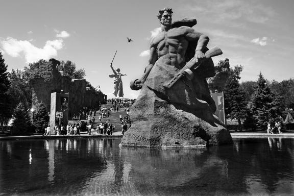 On Mamayev Kurgan