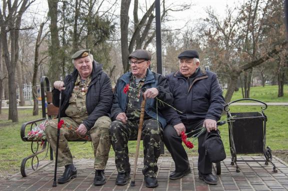 Three comrades