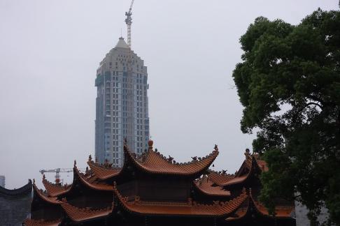Outside the temple building 2