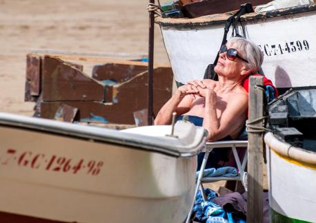 Sunbathing
