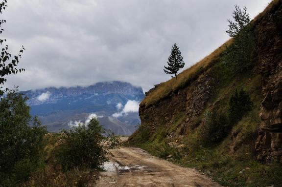 Road in the mountains