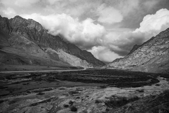 In the Caucasus Mountains