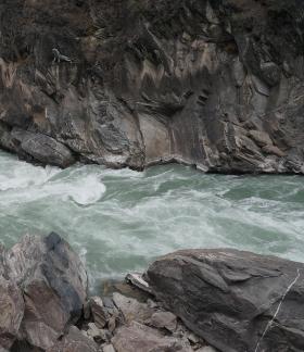 The river water far away 5