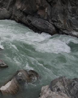 The river water far away 7