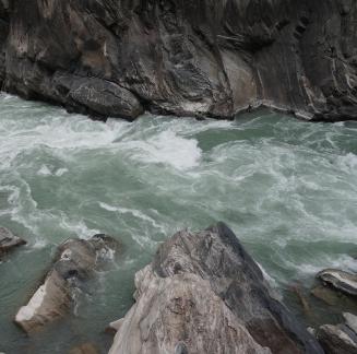 The river water far away 8