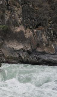 Angry waves of the river 5