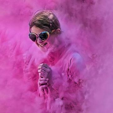 Paint Festival Girl
