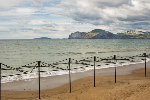 Deserted beach