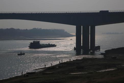 Long bridge spanning the waves 2