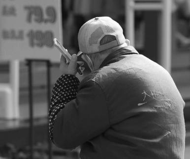 Walking down the street 14