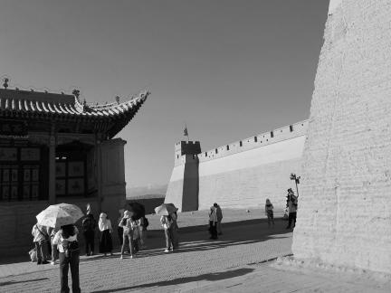 City gate tower on the frontier 16