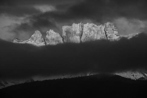 Snowy Land with Gilded Light 10